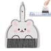 Mini Brush and Dustpan Set Desktop Cleaning Set - Portable Handheld Dust Pan Convenient Multi-Functional Cleaning Tool for Sofa Pet Care