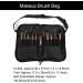 Professional Makeup Brush Organizer Pocket | Leather Makeup Handbag for Artists | Portable Travel Cosmetic Case - Buy Online on GoSupps.com