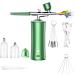Wireless Set with Compressor Handheld Kit Auto Handheld Air Brush Guns Sets with 0.3mm Nozzle Portable Pink - Buy Online on GoSupps.com