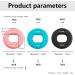 Buy Three-Piece Silicone Ring Grip Strengthener - Forearm & Finger Trainer for Fitness & Sports Training | Improve Grip Strength - Buy Online on GoSupps.com