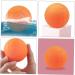 Frcolor 3-Pack Fascia Massage Balls for Muscle Relief - Trigger Point Therapy & Body Fasciitis - Orange 6.1cm - Perfect for Back & Neck Massage - Buy Online on GoSupps.com