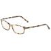 Kate Spade New York Women's Jodie Rectangular Reading Glasses Milky Tortoise 20 50 Millimeters 2 x
