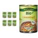 Reichenhof Bio pea-stew vegan 6 Pack (6 x 400 g) & organic lens stew-vegan 6 Pack (6 x 400 g) bundle with organic lentil stew