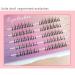 Shop Individual Cluster Lashes - 3D Effect Volume Lashes C Curl 5 Rows Best Eyelash Extensions for Home Makeup - Buy Online on GoSupps.com