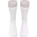 Diabetic Gripper Socks 3 Pack - Unisex Non-Skid Slipper Socks for Men and Women - Physician Approved Hospital Socks with Gripper Bottoms - White Skid 3, Size 13-15 - Buy Online on GoSupps.com
