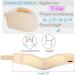 Evvmnaks Neck Brace - Pain Relief Foam Collar Support for Neck Fixation - Comfortable White Pillow Neck Support - Buy Online on GoSupps.com