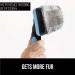 Gorilla Grip Self Cleaning Pet Slicker Brush for Dogs and Cats - Shedding and Dematting Tool for Long or Short Hair Pets - Detangle Undercoat Fur - Blue, 7.28 x 4.96 - Buy Online on GoSupps.com