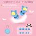 Kids Ear Plugs - Reusable Noise Cancelling Silicone Earplugs for Ages 6-12 | 2 Pairs for Concerts Flying School & Playtime - Grey & Blue - Buy Online on GoSupps.com