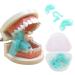 3 pieces of orthodontic bite blocks soft silicone tooth opener dental intraoral cheek holder oral care tools with storage box for tooth control