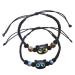 Oralgo's pearl bracelet stackable cat trailer hand chain cartoon-animal ripe jewelry trendy Chinese accessory 2 pieces cotton