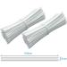 ROOBAN Nose Bridge for Mask 100 Pcs Double Metal Plastic Strips 0.12x0.02x4 inch - Bendable Floral Wire for DIY Handmade Face Mask Nose Bridge Clips - Buy Online on GoSupps.com