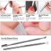 Funien 2 x Gel Nail Polish Removal Tool for Dead Skin Cuticle Pusher and Spoon Double Tip Nail Cleaner Manicure and Pedicure Tools with Box Nail Pusher Set - Buy Online on GoSupps.com