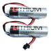 DSONE 2PCS ER6V3.6V ER6VC119A ER6VC119B 2400mah Battery Compatible with PLC Battery M70 PLC Black silver (ER6VC119A ER6V3.6V)