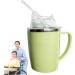Cups Glasses Adult Sippy Cup 11.8 Oz Spill Proof Cups for Adults 3 Modes Anti Choke Safe Drinking Cup with 11.8'' Tube & Handle for Disabled Adults Elderly Drinking Aids Insulated Hospital Mug - Buy Online on GoSupps.com