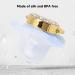 Luxury Baby Pacifier with Rhinestones | Golden Bling for Newborns | 6-18 Months - Blue | Stylish and Safe Pacifier Wraps - Buy Online on GoSupps.com