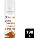 Dove Style+Care Mousse nourishing curls hair styling for curly wavy hair and extra curl definition 198 GR - Buy Online on GoSupps.com