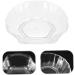 TIDTALEO Shell Soap Dish Bathroom Sponge Holder Home Bathroom Soap Dish Soap Case Shower Soap Shampoo Dish Nylon Hole Sleeves Dish Sponge Holder Bath Soap Holder Bar Liquid Plastic Soap Pad Transparent 9.5x9.5CM - Buy Online on GoSupps.com