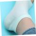 Mikinona 2 Pairs Gel Socks Sprouts Clips Dry Feet Socks Lotion Socks Heels for Men Foot Heel Sleeves for Cracked Heels Heel Socks Men Sock Spa Socks Ankle Socks Toeless Socks - Buy Online on GoSupps.com