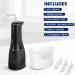 Water-Powered Ear Cleaner | Electric Ear Wax Removal Kit | 3 Adjustable Modes | Rechargeable | Memory Function | Detachable Rotating Nozzle | Ear Cleaning Kit for Adults and Kids (Black) - Buy Online on GoSupps.com