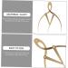 Mipcase 1pc Eyebrow Positioning Ruler Makeup Stamp Eyebrow Tools Eyebrow Ruler Tool Template Ruler Shaping 16.5x5.4cm Golden - Buy Online on GoSupps.com