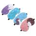 WOONEKY 1 Set 4 Pieces Ice Bag Eye Mask Cool Polyester Hedgehog Travel