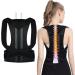 Female Male Posture Corrector Adjustable Magnetic Back Support Nylon Elastic Shoulder Back Brace Corset Back Belt (Color : Black Size : Medium) Blue X-Large - Buy Online on GoSupps.com