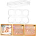 RORPOIR 2pcs Fridge Eggs Egg Holder Refrigerator Kitchen Egg Holder Egg Racks Egg Tray Storage Box No Cover - Buy Online on GoSupps.com