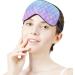Shiny Mermaid Scales Sleep Mask for Women - Adjustable Eye Shades with Elastic Strap | International Shipping Available - Buy Online on GoSupps.com