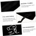 Healeved 12 Pcs Hair Dryer Storage Bag Hair Dryer Supplies Purse Organizer Bags Wig Travel Case Flannel Black - Buy Online on GoSupps.com