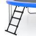 Gardenature Universal Safe Trampoline Ladder- -3 Steps Wide-Trampoline Accessories Black
