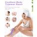 YBLNTEK Women's Bikini Trimmer - 2-in-1 Electric Razors for Women - IPX7 Waterproof - Hair Removal Razor for Bikini Area, Arms, Legs, Underarms - Buy Online on GoSupps.com