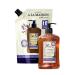 A LA MAISON French Liquid Hand Soap and Eco-Friendly Refill Pouch Combo Lavender Aloe - Natural Hand Wash Made with Essential Oils - Biodegradable Plant-Based Alcohol & Paraben Free (16oz + 1L)