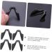 Coheali 4-Piece Glasses Nose Pads & Fastening Tools Set - Saddle Brace & Handle for Children's Glasses - Black Pebble Gel Sunglasses (2.8x2.5cm) | International Shipping Available - Buy Online on GoSupps.com