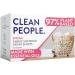Clean People All Natural Fabric Softener Sheets - Plant-Based Eco Friendly Dryer Sheets - Naturally Softens & Removes Static Cling - Vegan Laundry Softener With Essential Oils - Spring Scent - Buy Online on GoSupps.com