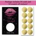 Haizct 50 Pack Thank You Blank Gift Certificate Scratch Off Cards - Pink Lip Gloss Design | Perfect for Small Business, Spa, Beauty Salon, Makeup, Hair Salon, Bridal Shower, Baby Shower, Country Wedding - Buy Online on GoSupps.com