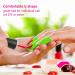 Plabbdpl Nail Polish Template - 50 Pcs Stencils Reusable Nail Edge Skin Barrier Kit & Art Protection Tools - Buy Online on GoSupps.com