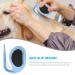 Pulunto Dog Comb Set - 4 Pieces Blue | Fur Care Open Knots & Trimmer for Pets & Puppies - Buy Online on GoSupps.com