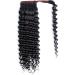 Ponytail Extension Deep Wave Human Hair Ponytail Extension for Black Women Wrap Around Ponytail with Magic Paste Clip In Wave Ponytail Hair Extensions Human Hair Pieces Ponytail Hairpiece for Women 10inches 100g - Buy Online on GoSupps.com