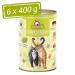 Granapet Delicatessen Fasan & rabbits wet food for cats cat food for gourmets food without grain & without sugar additives 6 x 400 g Fasan & rabbit 400 g (6 Pack)