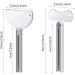 6 Pack Metal Toothpaste Squeezer Stainless Steel Tube Key Roller - Bathroom Creams Paint Tool (Silver) - Buy Online on GoSupps.com