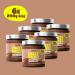 Ahead Crazy Hazel | 6 x 200g Sugar-Free Hazelnut Chocolate Spread | Low-Sugar Gluten-Free Vegetarian Chocolate Cream | Healthy 1.2 kg Pack - Buy Online on GoSupps.com
