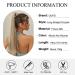Obei 24-Inch Ash Blonde Mixed Long Straight Synthetic Ponytail Extension with Velcro Fastener - Natural Look for Women - Buy Online on GoSupps.com