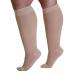 WSYKC Compression Socks - 20-30mmHg Support Socks for Wide Calves | Unisex 4XL (2 Pairs) in Beige - Buy Online on GoSupps.com