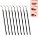 Zarivy 100PCS Disposable Eyeliner Makeup Brushes | 9cm Thin Black Applicator Wands - Buy Online on GoSupps.com