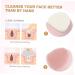 PLAFOPE Silicone Face Brush Clipper Grippers Face Brush Scrubber Silicone Scrubbers Facial Cleansing Brush Face Brush for Women Makeup Remove Brush Pink Silicone Brush Manual 8x6cm Pink - Buy Online on GoSupps.com