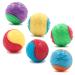 6Pcs Squeaky Dog Ball Dog Toys Teeth Cleaning Puppy Chew Toys Pet Training Ball Dog Interactive Dog Ball
