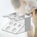 Gralara Razor Holder & Toothbrush Organizer - Multifunctional Transparent Storage for Bedrooms & Worktops - Ideal for Electric Toothbrushes - Buy Online on GoSupps.com