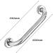 Grab Bar Grab Rails Safety Non-slip Barrier-free Bathroom Handrail Bathtub Toilet Kitchen Bathroom Handle - Buy Online on GoSupps.com