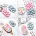 Zerodeko 6 Pcs Silicone Mold Christmas Decor Easter Egg Molds Silicone DIY Candy Gum Paste Easter Baking Manual Silicone Fondant Mold Cake Fondant Mint Jelly Chocolate Cake Mold Silica Gel 22.9X15X2.3CMx3pcs - Buy Online on GoSupps.com