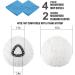 Microfiber Spin Mop Head Refill - Easy Cleaning Pad Replacement (4 Pack) - Buy Online on GoSupps.com